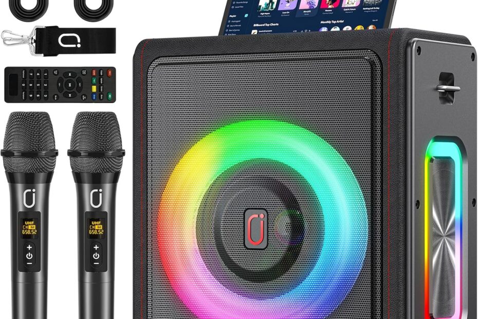 Sing Your Heart Out: The Ultimate Portable Karaoke Machine Review!
