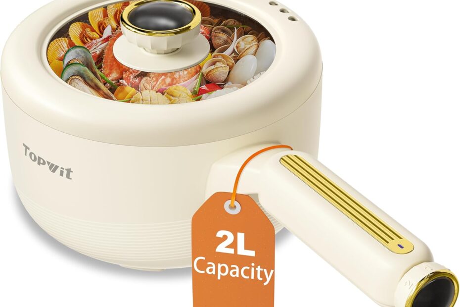 Sizzle and Serve: TOPWIT 2L Multifunctional Electric Hot Pot Review