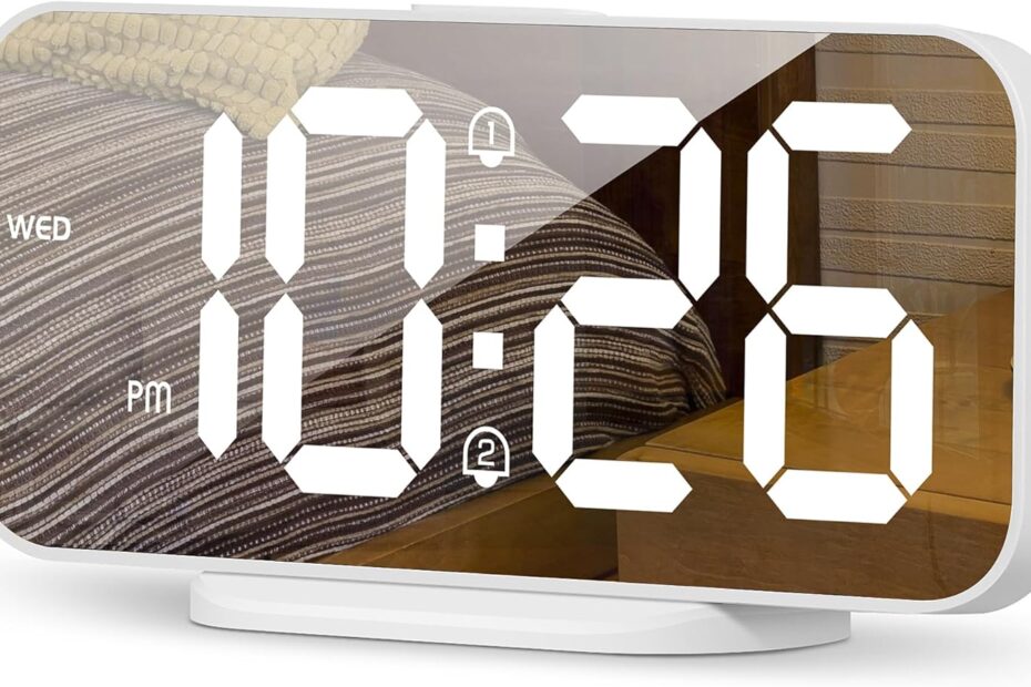Snooze in Style: The Perfect Digital Alarm Clock for Your Bedroom