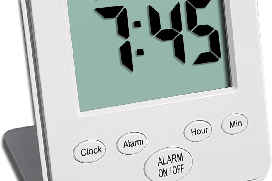 Snooze in Style: The Ultimate Simple Digital Travel Alarm Clock Review
