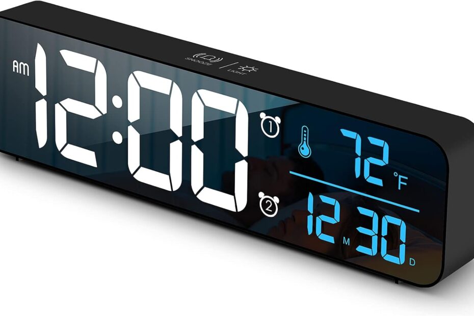 Stay on Time: The Ultimate Smart Digital Clock for Every Room
