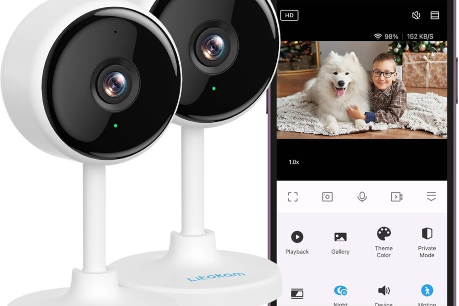 Stay Secure: A Deep Dive into the Litokam 2K Indoor Security Camera