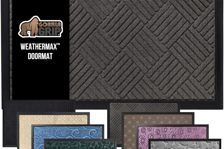 Step Up Your Entryway: GORILLA GRIP 100% Waterproof Doormat Review