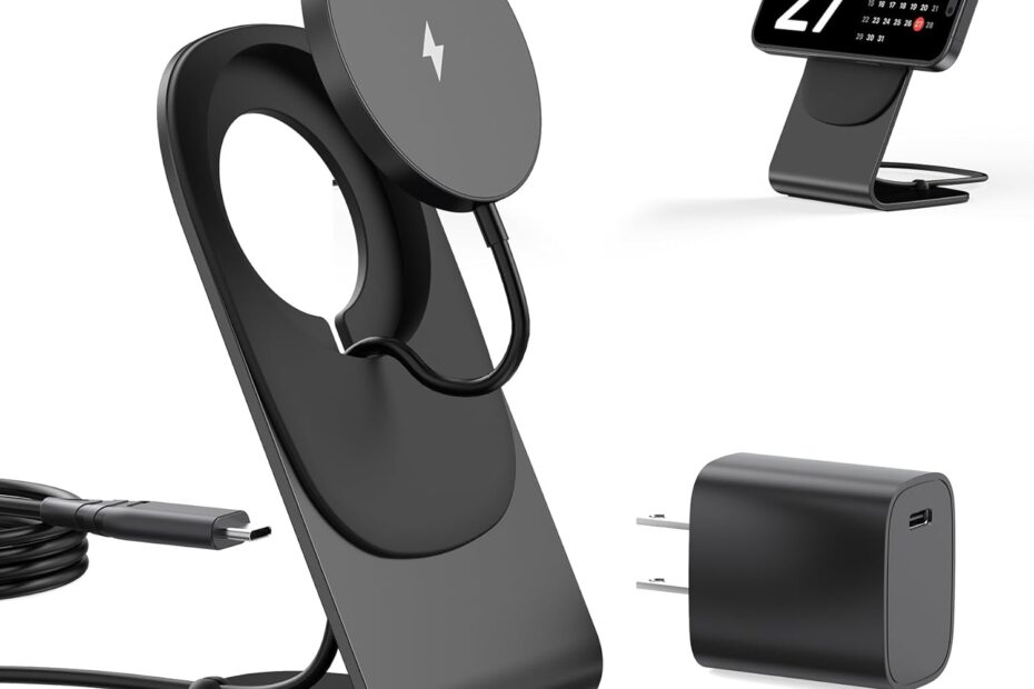 Streamline Your Charging: Review of the Magnetic Wireless Charger for iPhone 16-12