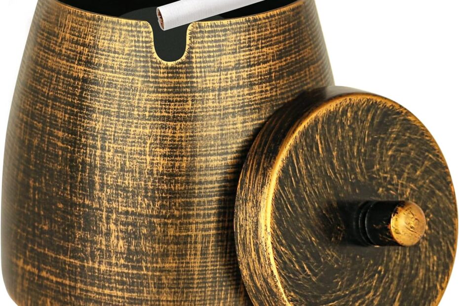 Stylish & Functional: The Ultimate Copper Ashtray for Indoors and Outdoors