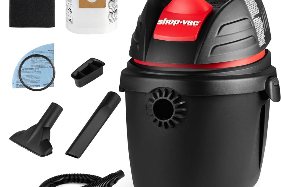 Tackle Any Mess: Shop-Vac 9303511 Review for Jobsite and Garage Cleanup