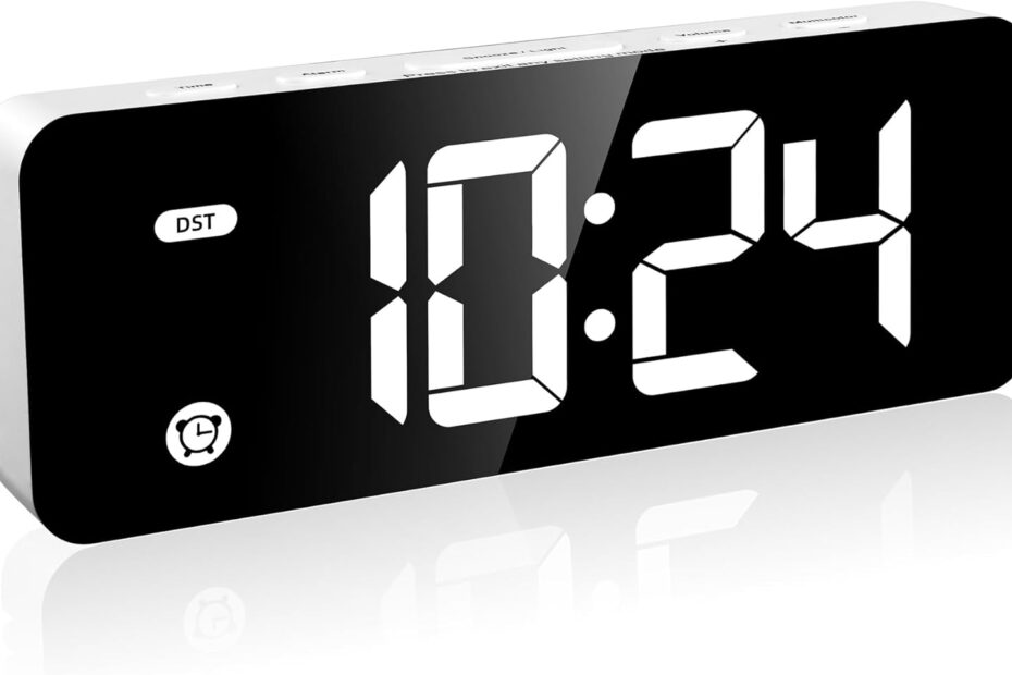 The Perfect Sleep Partner: Top Features of the Kids’ White Digital Alarm Clock