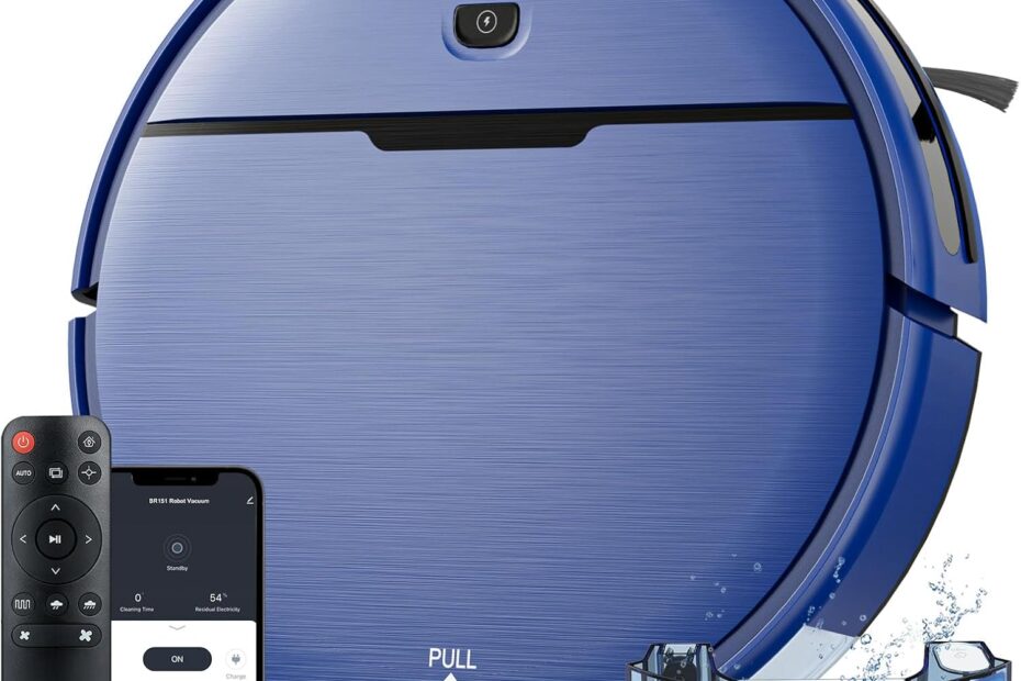 The Ultimate 2-in-1 Robot Vacuum & Mop: Clean Smart, Live Easy!