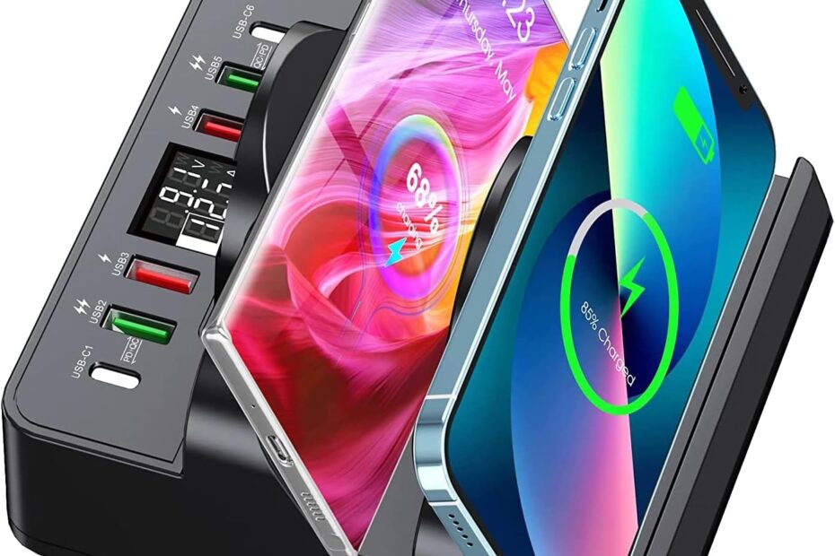 The Ultimate 8-in-1 Wireless Charging Solution: Review of the 15W Dual Charger Station