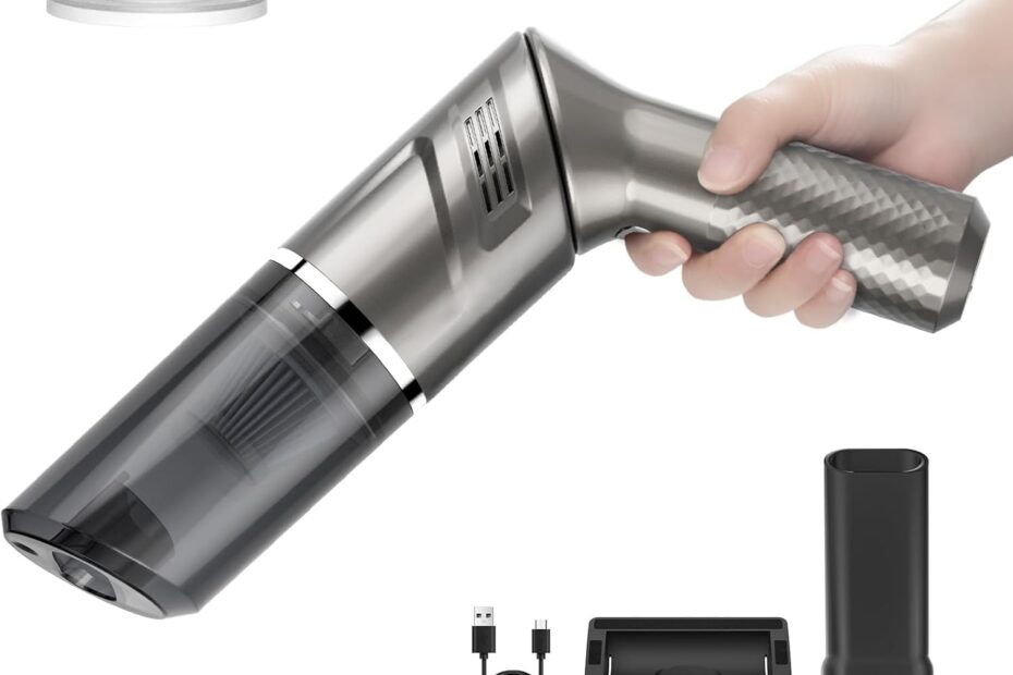 The Ultimate Car Cleaning Companion: Explore the High-Power Cordless Vacuum!