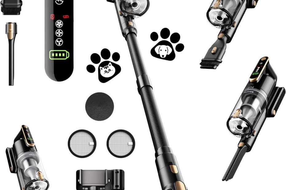 The Ultimate Cordless Vacuum: Powerful Suction & 50-Minute Runtime for Every Home!