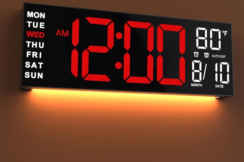 Time in Style: The JALL 16" LED Wall Clock Review and Recommendation