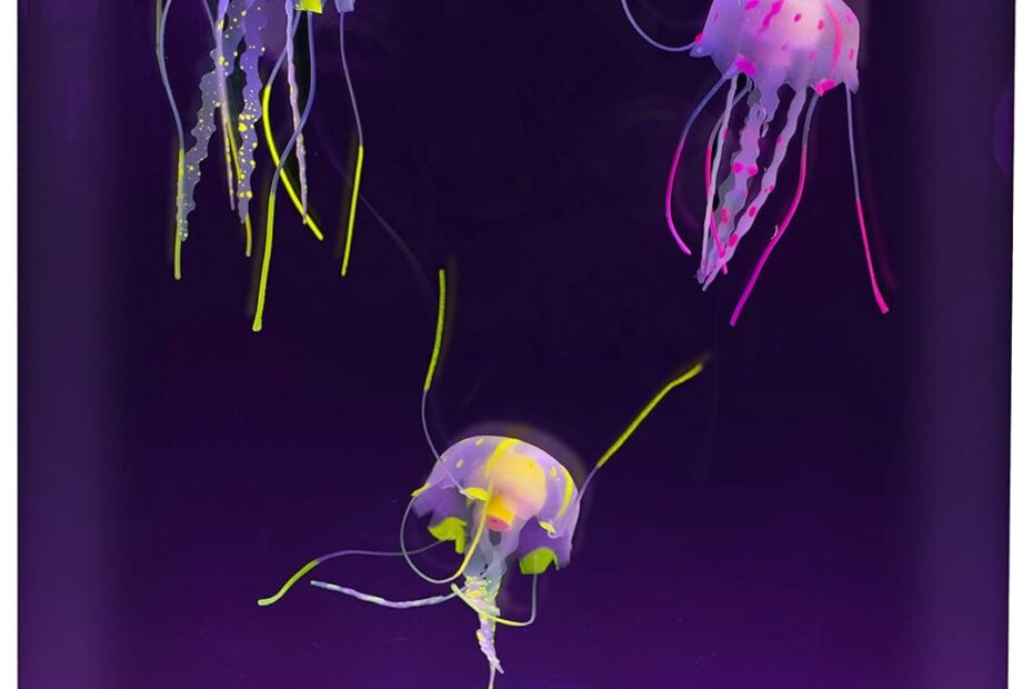 Transform Any Space with the Playlearn USA Jellyfish Lamp: A Soothing Color-Changing Glow!