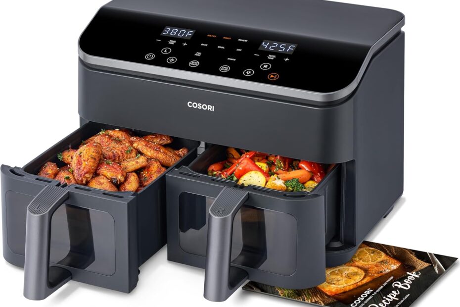 Transform Family Meals with the COSORI 9Qt Dual Air Fryer: Review & Tips!