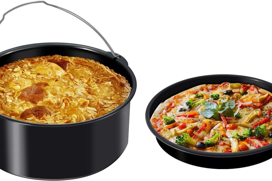 Transform Your Air Fryer Cooking: Must-Have Pizza and Cake Baking Set!