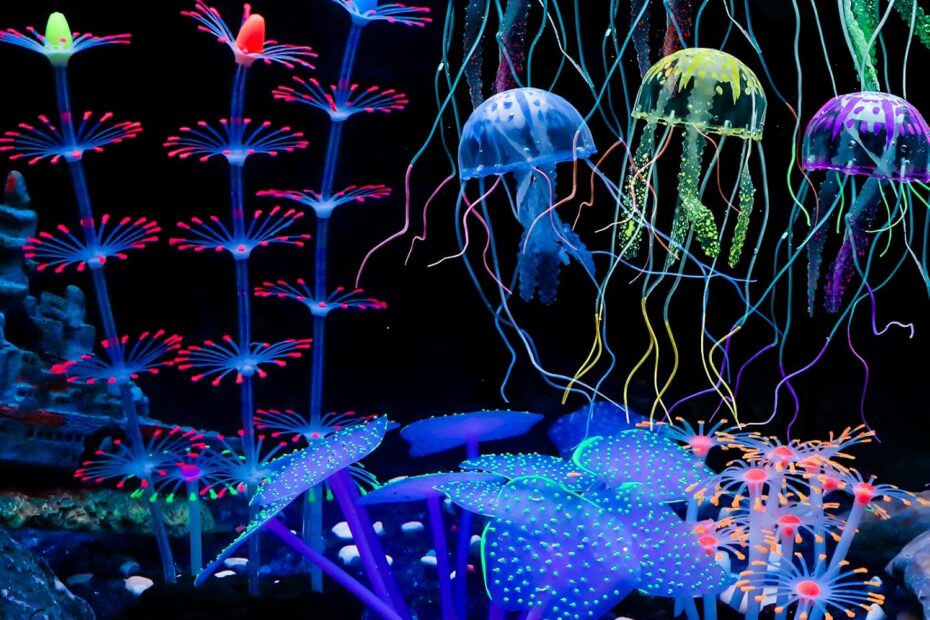 Transform Your Aquarium with Uniclife's Glowing Jellyfish Decor!