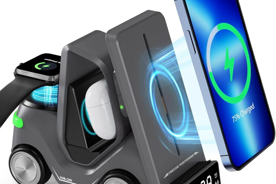 Transform Your Charging Experience: The Ultimate 3-in-1 Wireless Charger for Every Device!