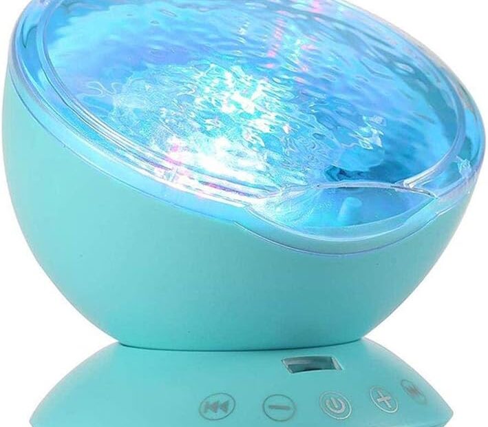 Transform Your Child's Room with the Ocean Wave Night Light Projector!