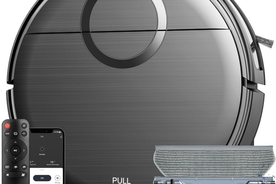 Transform Your Cleaning Routine: The Ultimate 2-in-1 Robot Vacuum and Mop Combo!