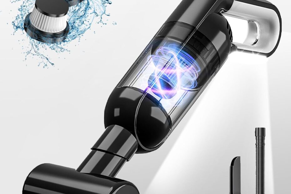Transform Your Cleaning: The Ultimate Cordless Handheld Vacuum for Home & Car!