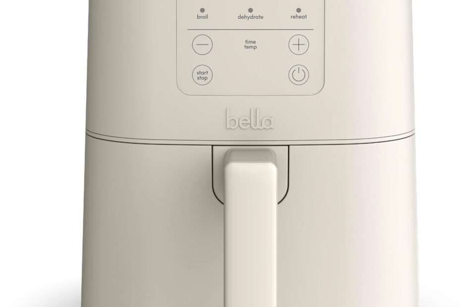 Transform Your Cooking with the Bella 4Qt Slim Air Fryer: Unleash Healthy Delights!
