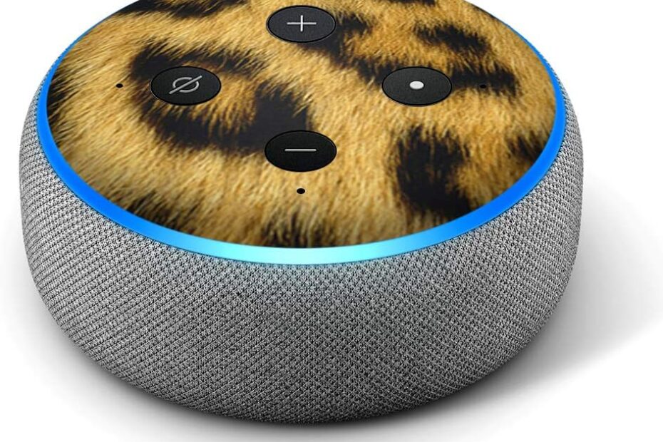 Transform Your Echo Dot: Cheetah Print Decal Review!
