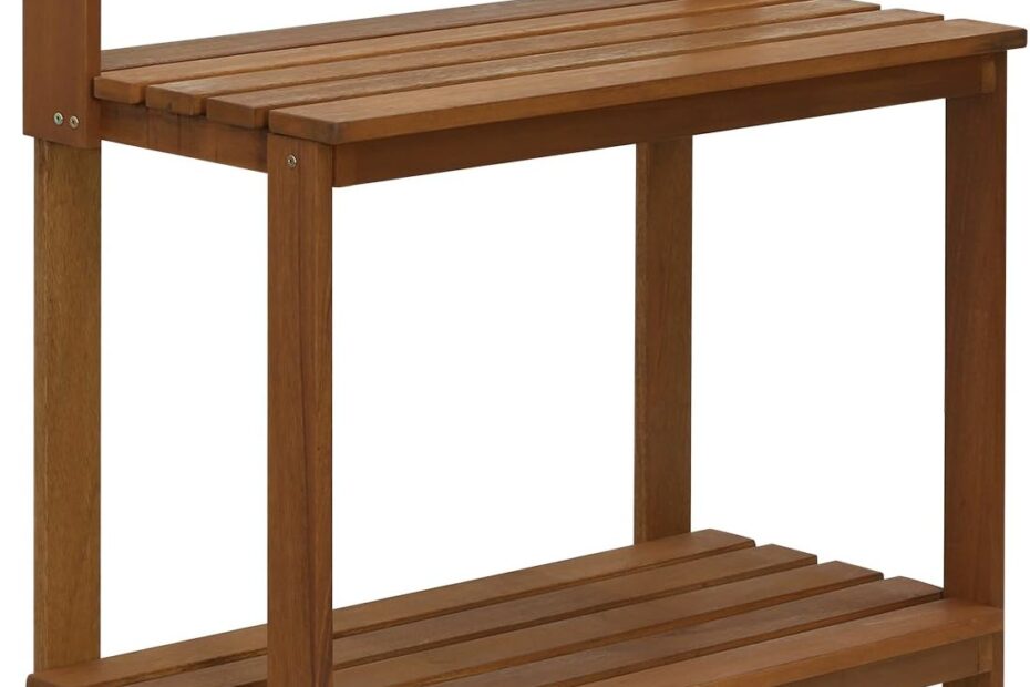 Transform Your Garden with Furinno Tioman Outdoor Potting Bench: Review & Insights