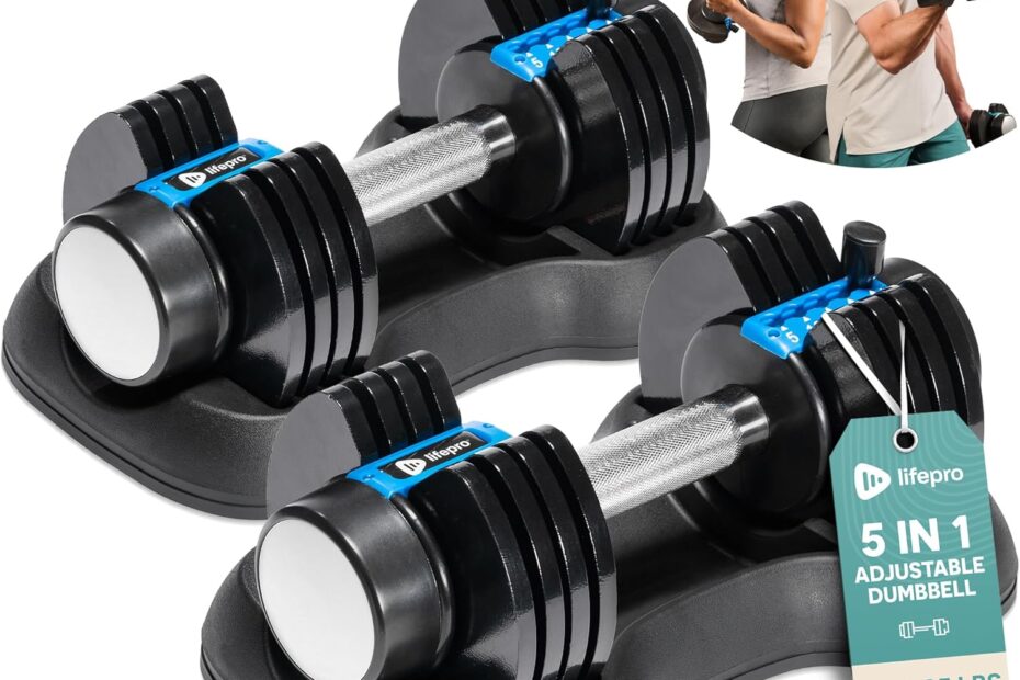 Transform Your Home Gym: Lifepro 5-in-1 Adjustable Dumbbells Review