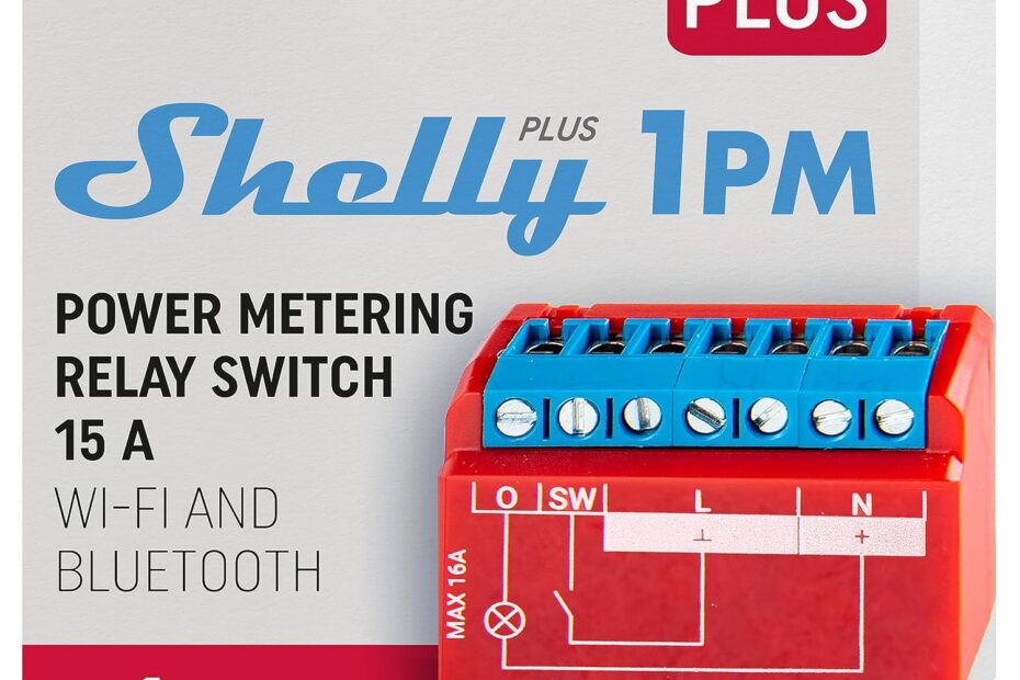 Transform Your Home with Shelly Plus 1PM: The Ultimate WiFi Smart Relay Switch Review