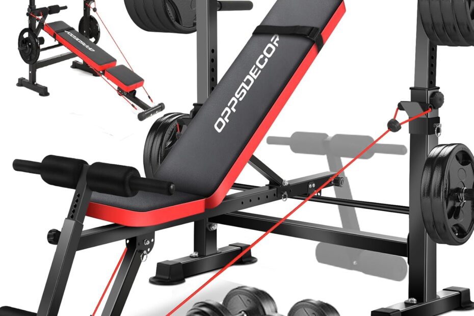 Transform Your Home Workout: OPPSDECOR 8-in-1 Weight Bench Review