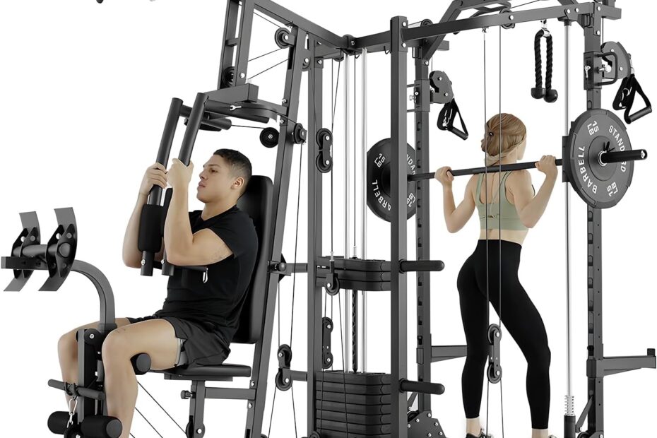 Transform Your Home Workouts with the GMWD SmithΔ Machine Power Cage: A Comprehensive Review!