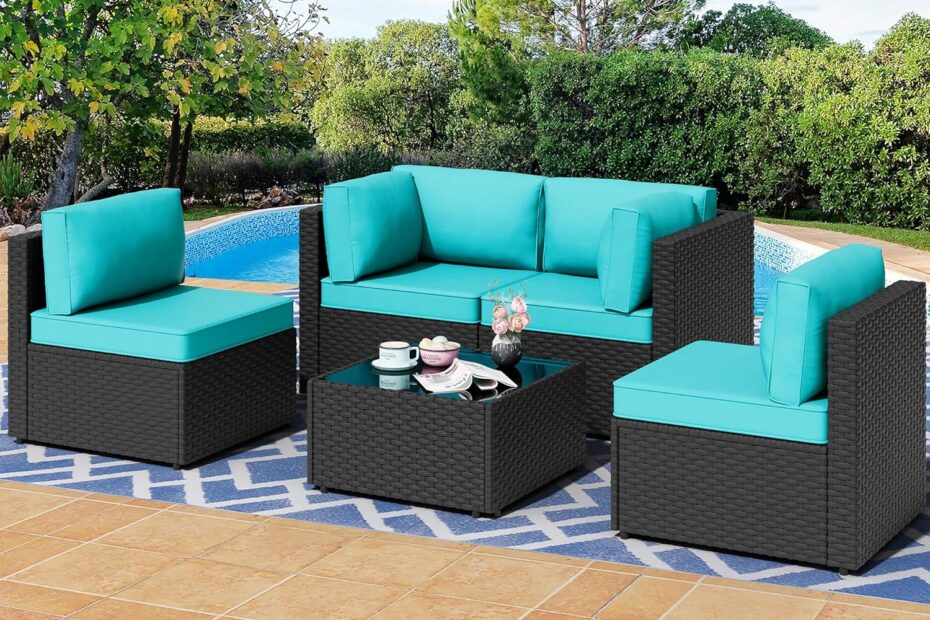 Transform Your Outdoor Living: Shintenchi 5-Piece Patio Sectional Sofa Review