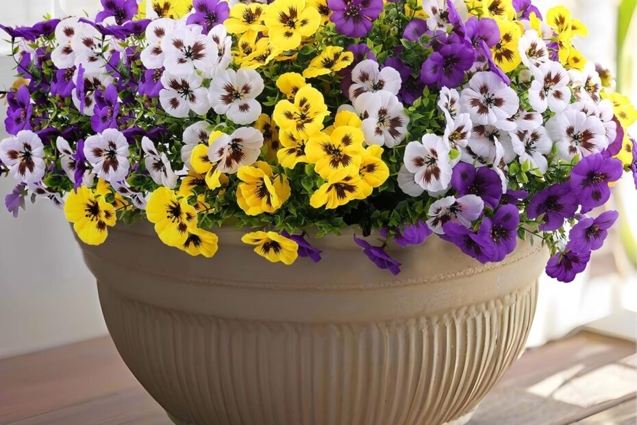 Transform Your Outdoor Space: 18 Bundles of UV-Resistant Artificial Pansy Flowers Review