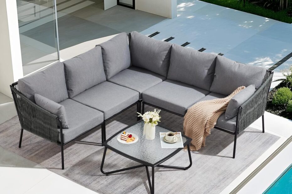 Transform Your Outdoor Space: 6-Piece Patio Furniture Set Review