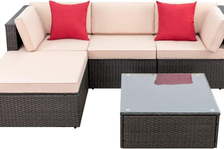 Transform Your Outdoor Space: Devoko 5-Piece All-Weather Patio Sofa Set Review