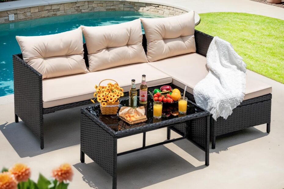 Transform Your Outdoor Space: Devoko Waterproof Rattan Sectional Sofa Review