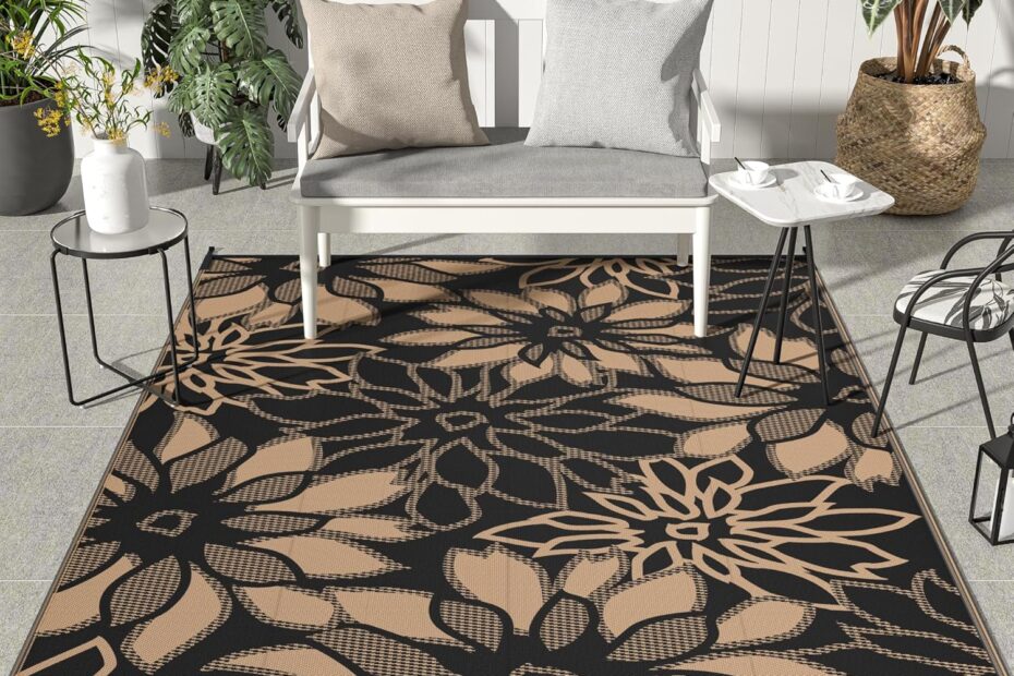 Transform Your Outdoor Space: Discover the GENIMO Waterproof Patio Rug!