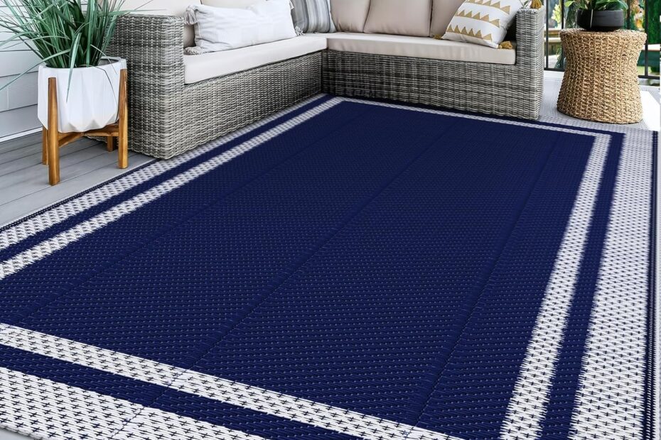 Transform Your Outdoor Space: KMAT Waterproof Reversible Patio Rug Review