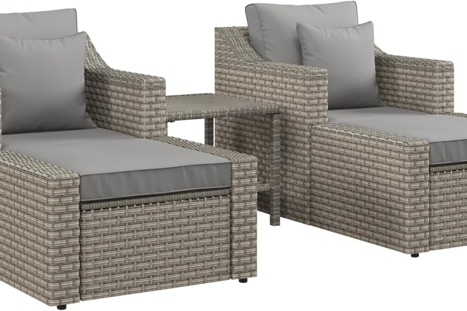 Transform Your Outdoor Space: Outsunny 5 Piece Patio Furniture Set Reviewed!