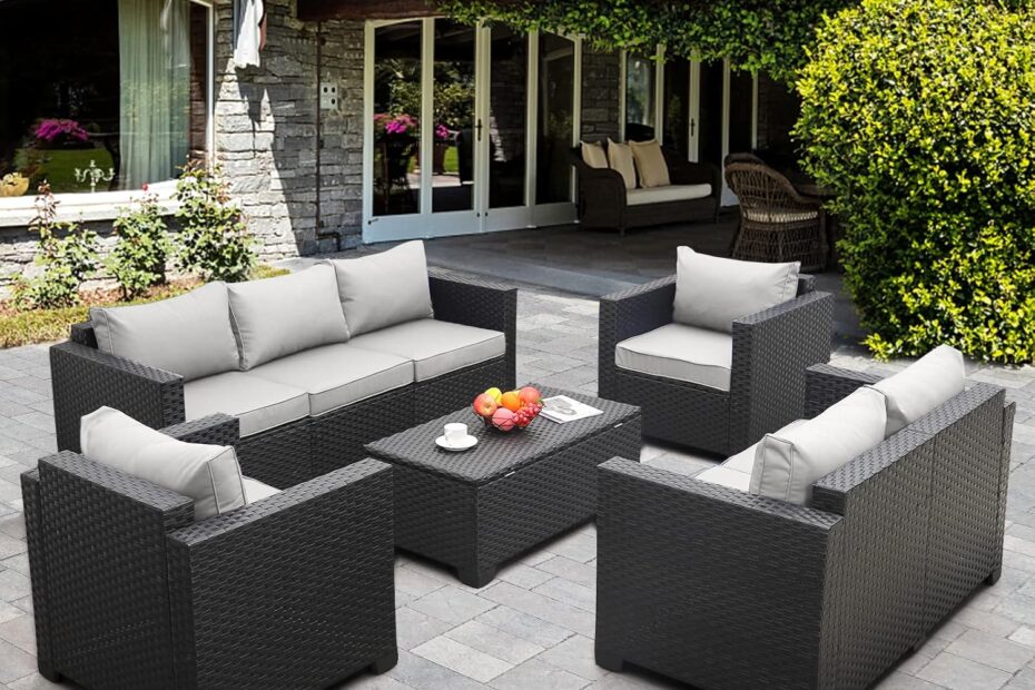 Transform Your Outdoor Space: Rattaner 5-Piece Patio Sofa Set Review