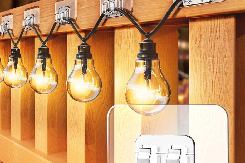 Transform Your Outdoor Space: Review of 100 Damage-Free Hooks for String Lights