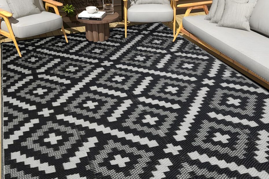 Transform Your Outdoor Space: Review of the 5x8 Waterproof Reversible Rug