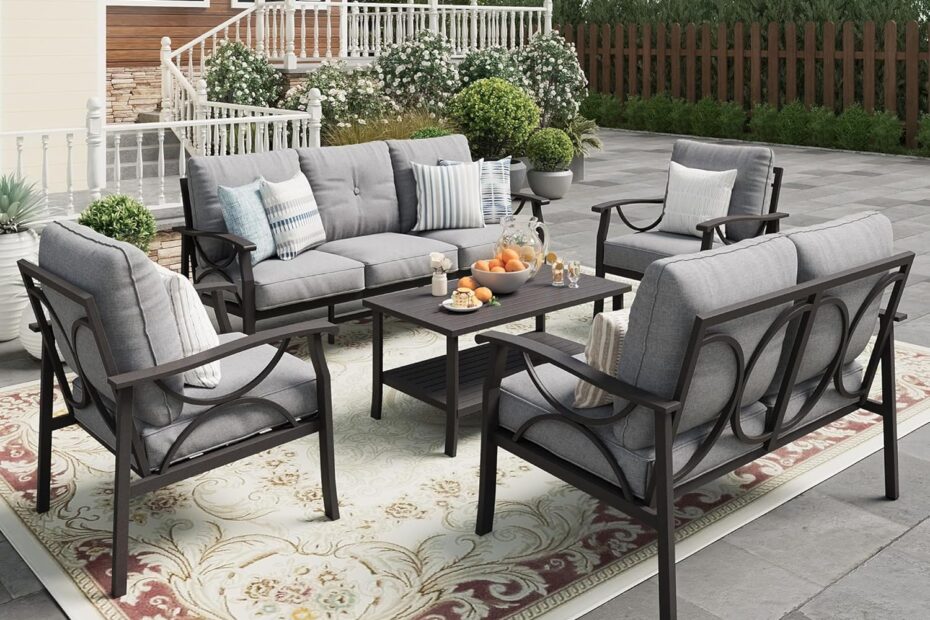 Transform Your Outdoor Space: Wisteria Lane 5-Piece Patio Furniture Set Review