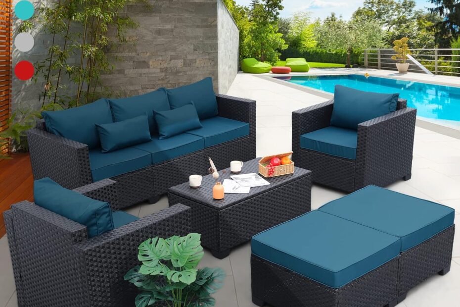 Transform Your Outdoor Space with the Rattaner 6-Piece Patio Furniture Set: Comfort Meets Style!