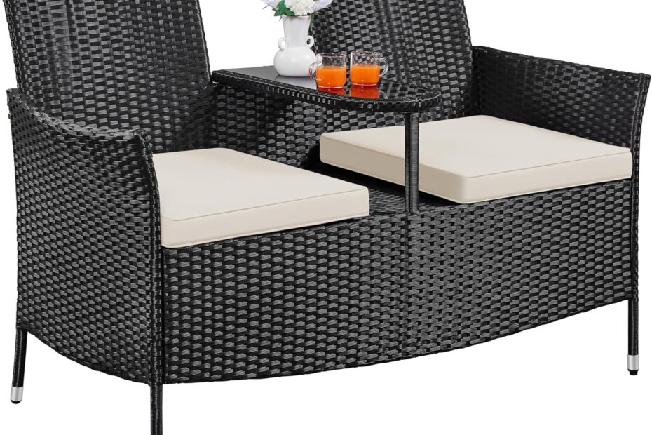 Transform Your Outdoor Space: Yaheetech Patio Loveseat Review