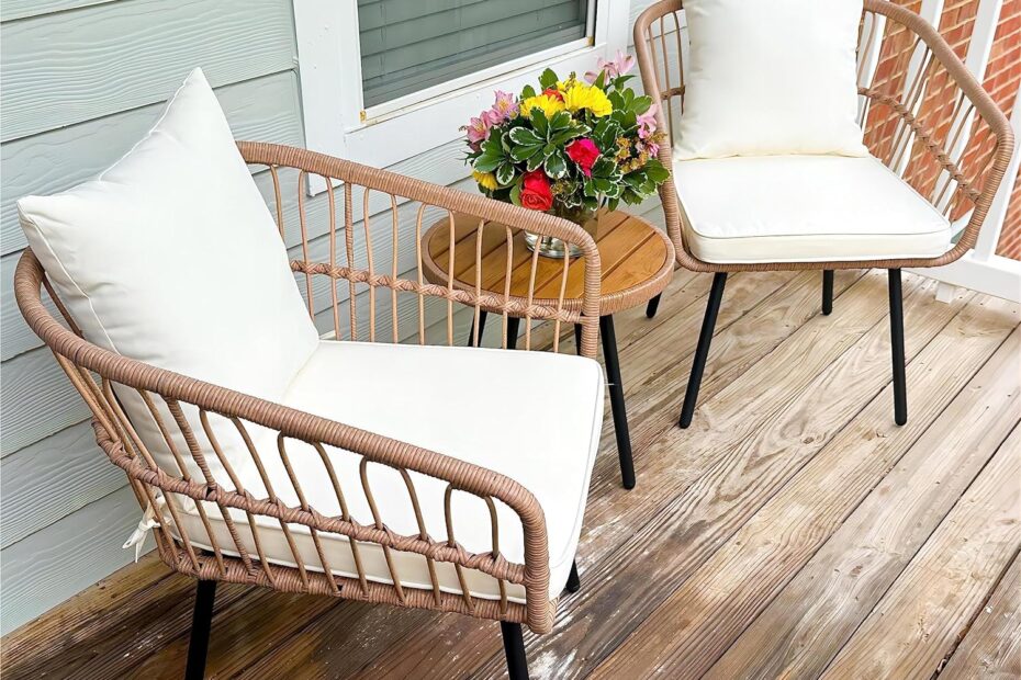 Transform Your Outdoor Space: YITAHOME 3-Piece Wicker Patio Set Review