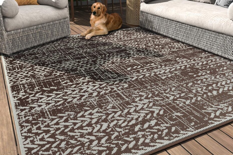 Transform Your Outdoors: MontVoo Waterproof Patio Rug Review