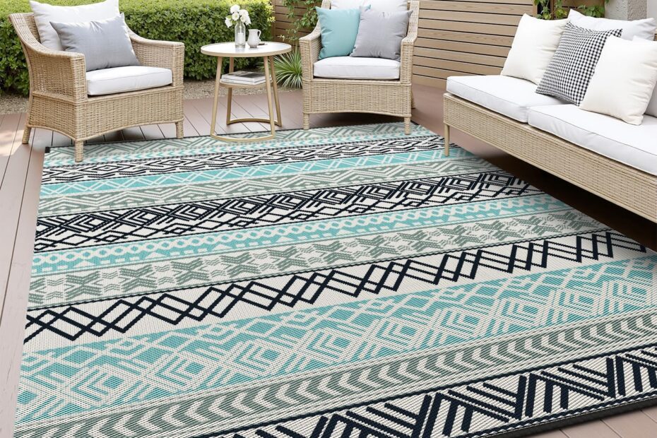 Transform Your Outdoors: Review of the MontVoo Waterproof Reversible Rug