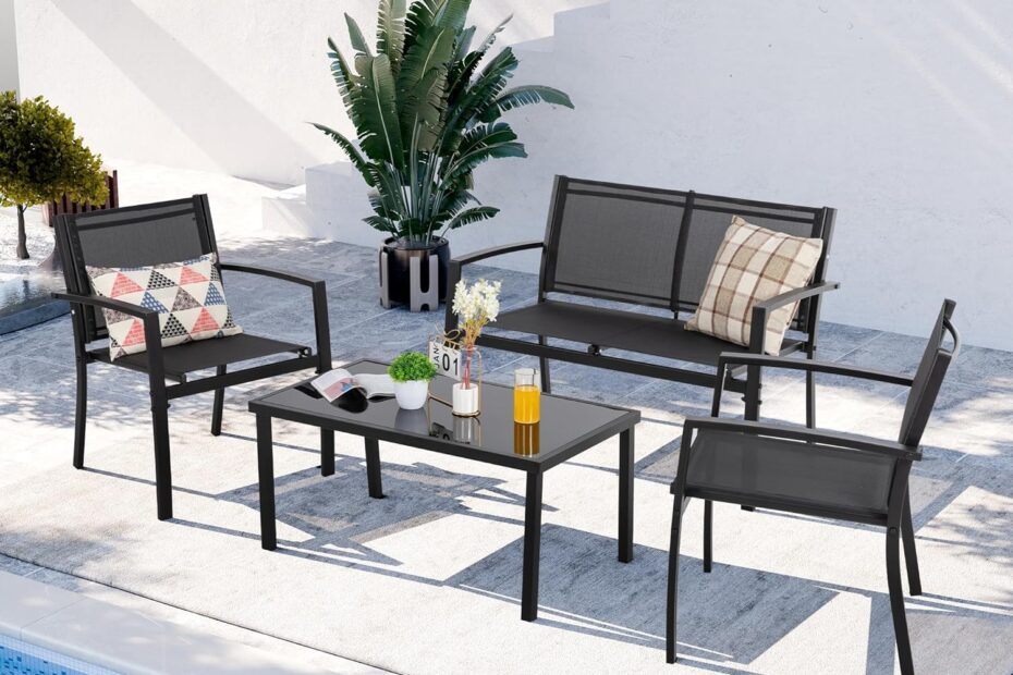 Transform Your Outdoors: The Shintenchi All-Weather Patio Furniture Set Review