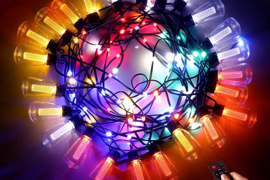 Transform Your Outdoors: YAYZA! 50FT Color Changing String Lights Review